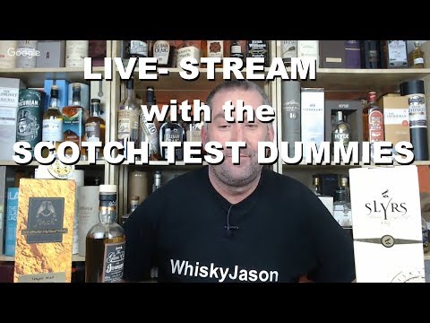 #444 - Live Stream with Scotch Test Dummies and  WhiskyJason from Germany