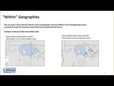 Mastering Complex Geographies on data census gov