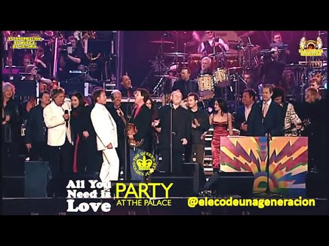 ALL YOU NEED IS LOVE CON  ROD STEWART, PAUL MC CARTNEY,JOE COCKER, ENTRE OTROS EN VIVO,2002