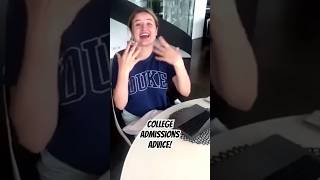 youtube video thumbnail - Advice From a Former Admissions Officer #college  #accepted #university