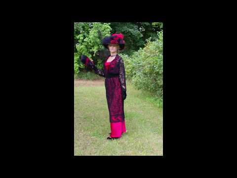 Mercedes Edwardian Inspired Dress and Hat