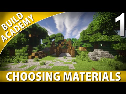 Minecraft Build Academy - Ep.01 - Materials