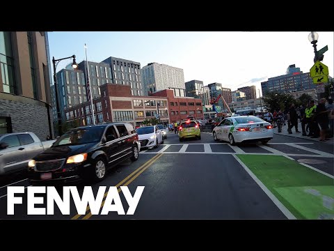 Biking Boston: Ruggles to Fenway Park (Red Sox vs Yankees)