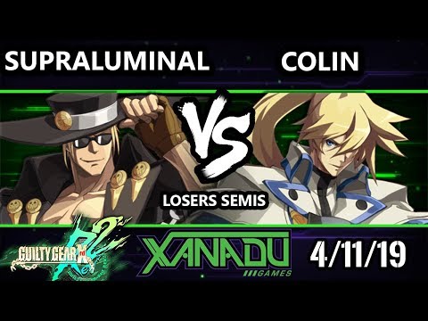 F@X 297 GGXRD2 - Supraluminal (Johnny)  Vs. Colin (Ky) - Guilty Gear XRD Rev 2 Losers Semis