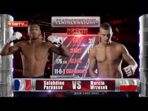 Salahdine Parnasse vs Marcin Wrzosek at KSW 46 - Full Fight