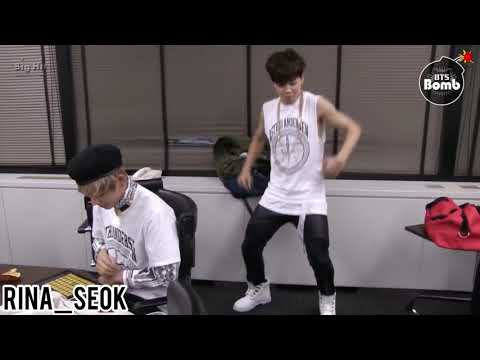 {Озвучка by Rina_Seok} [BANGTAN BOMB] 95z dance time with a Beat app - BTS (방탄소년단)
