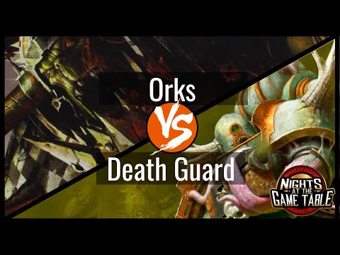 King Slayer: Orks vs Death Guard (featuring the NEW Ork Codex!) - Warhammer 40k Live Battle Report
