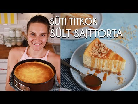 Sült sajttorta avagy süti titkok Orsival | Mindmegette.hu