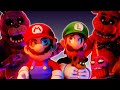 MARIO LUIGI EXPLORE FREDDY FAZBEAR S PIZZA FNAF Mario In Animatronic Horror