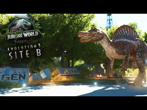 BUILDING A WORKING ECOSYSTEM IN JURASSIC WORLD EVOLUTION 3! | Ep 4