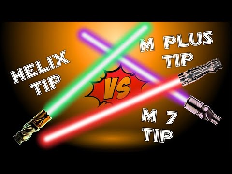 Helix Tip vs. M Plus Tip vs. M7 Tip: porównanie - VapoManiak [1080p]