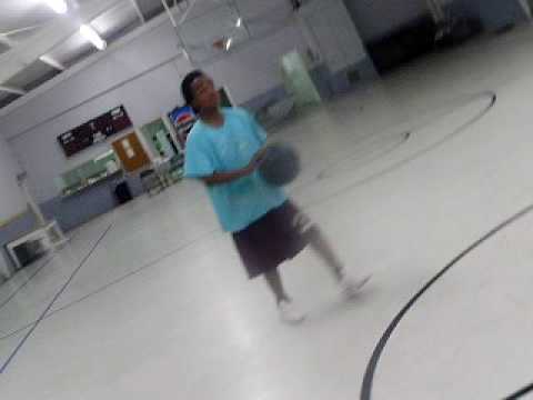 A BOi Trying To Dribbel