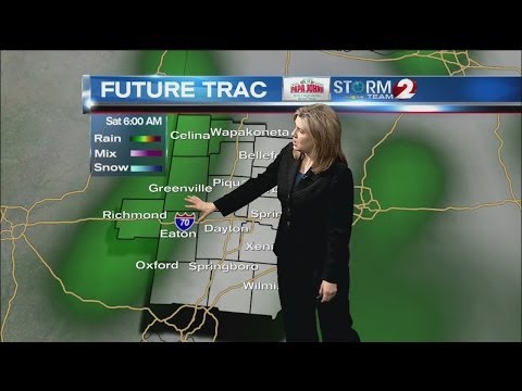 Evening weather Friday, May 2 2014