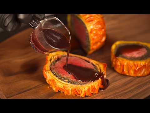 Recipe: Beef Wellington with Truffle and Red Wine Sauce - Mouth-watering, show stopping