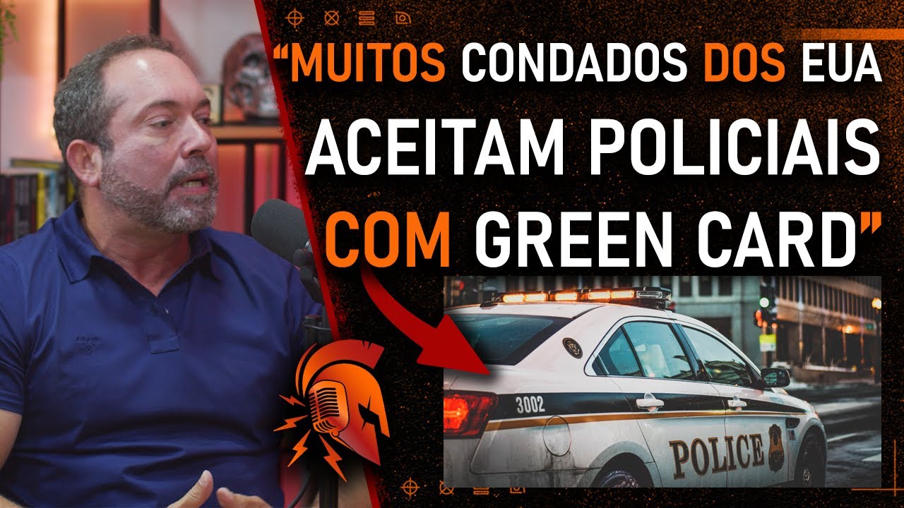 "A POLÍCIA DOS ESTADOS UNIDOS ESTÁ COM UMA DEMANDA MUITO GRANDE NA SEGURANÇA. É UMA OPORTUNIDADE."