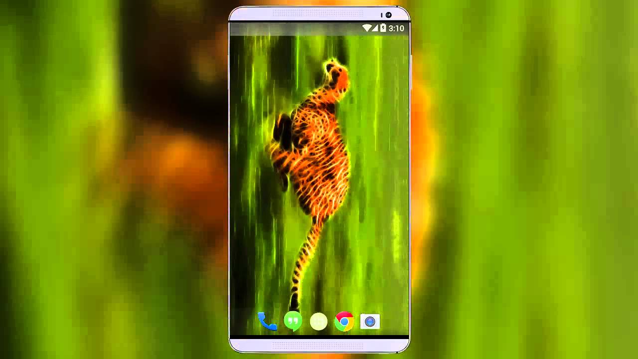 Neon Predator Live Wallpaper