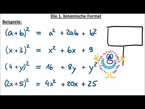 Die erste binomische Formel – Binomische Formeln #1