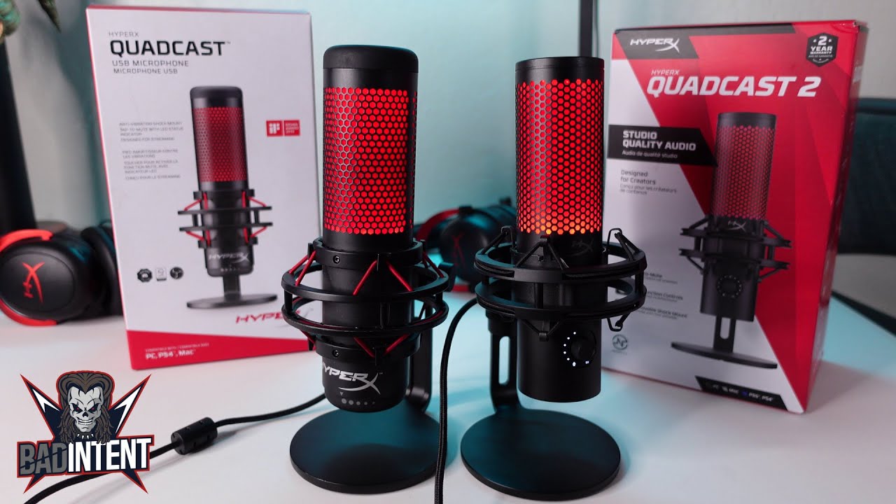 HyperX QuadCast vs QuadCast 2