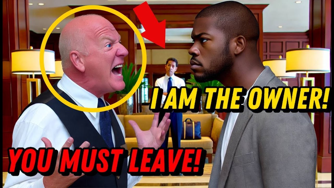 Hotel Staff Kick Out Black Customer Not Knowing He Is Owner Checking Out Staff