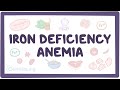 Iron deficiency anemia - an Osmosis Preview