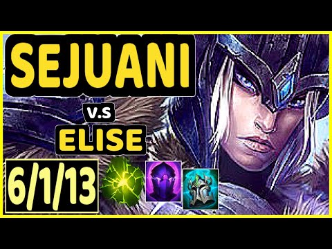REVOLTA (SEJUANI) vs ELISE - 6/1/13 KDA JUNGLE CHALLENGER GAMEPLAY - BR