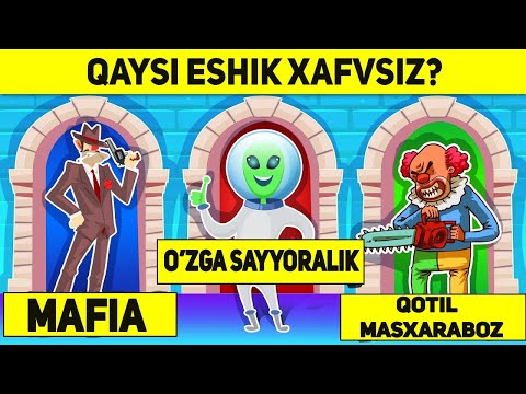 ENG G'AYRIODDIY SAVOLLAR FAQATGINA DIQQATLILAR JAVOBINI TOPA OLADI