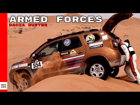 Dacia Duster Driven By Armed Forces