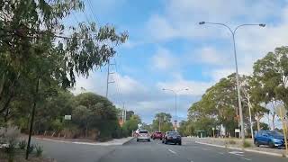 7.30am drive, through Shenton Park, Perth Western Australia.  #perth #shentonpark #driving #morning