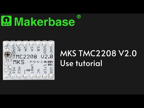 MKS TMC2208 V2.0 Use tutorial: DIR/Step and Uart mode with MKS Sgen_L, MKS Gen_L, MKS Robin E3D