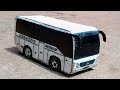 How To Make RC Mercedes Benz Luxurious Bus From Cardboard