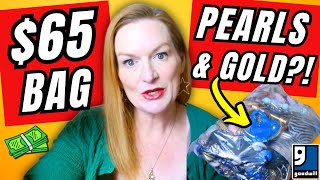 I Paid $65 for This Goodwill Jewelry Bag and Found Real Pearls, Sterling Silver & Pandora!