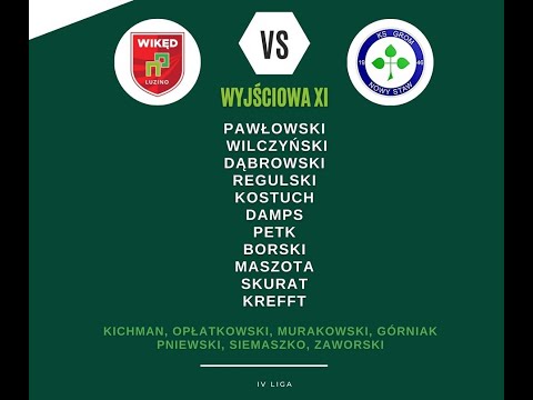 Mecz IV ligi : WIKED LUZINO - GROM NOWY STAW