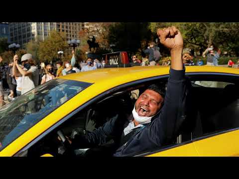 Photographer Andrew Kelly on capturing the day Joe Biden won