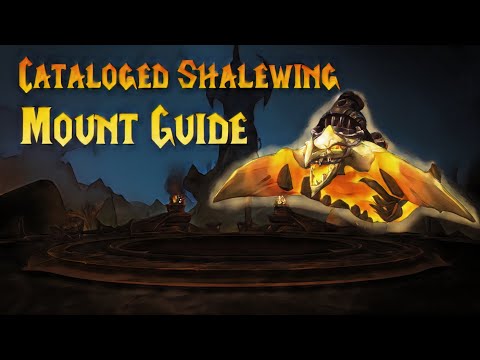How to obtain the Cataloged Shalewing! EASY Mount Guide!