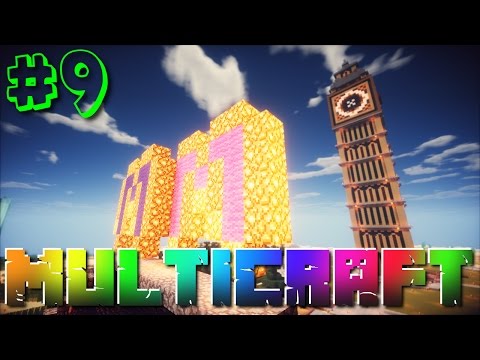 MultiCraft Ep.9 - La torre con l'orologio FUNZIONANTE