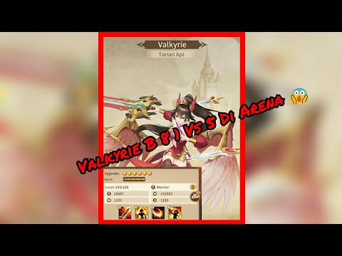Hero Valkyrie B8 Arena 1 vs 5- Idle Legends Gods Saga