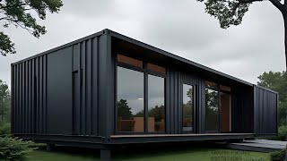 MINIMALIST LIVING | 2 Bedroom | Shipping Container Homes | Simple Off-Grid Living