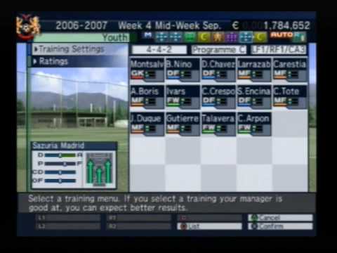 Let's Make a Soccer Team ! Playstation 2