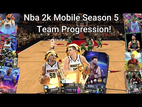 Nba 2k mobile Seasons 5 Team progression