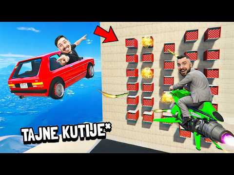 OVO SU NAJJAČE TAJNE KUTIJE U GTA 5 IZAZOV! (IMPE VS ŠONE)