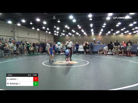 60 Lbs Quarterfinal Jaylianna James Team Oklahoma Vs Mia Roberge Team Maine