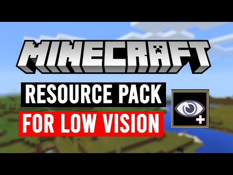 Blind Accessible Pack - Minecraft Resource Pack For Low Vision