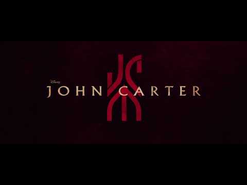 Trailer montage of desert canyons and Barsoom skylines that the score paints with brass fanfares and choir