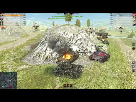 WOT Blitz - Amazing teamwork to beat the odds - T49