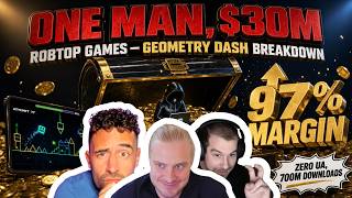 Thumbnail for 💰 Geometry Dash Has 97% Profit Margins: The $30M/Year One-Man show
