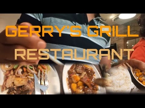 ALMOÇO NO SM CEBU CITY GERRY'S GRILL
