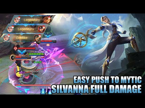 Silvanna Burst Damage + The Negative Armor Insane Damage - Best Build 2021| TOP GLOBAL SILVANNA MLBB