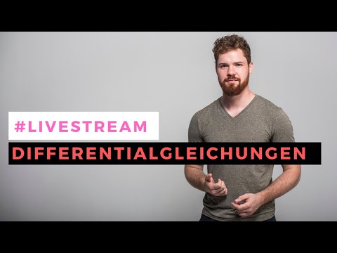 Differentialgleichungen (Linear, Bernoulli, Separierbar, Ähnlichkeit, Exakt, n.Ordnung konst. Koeff)