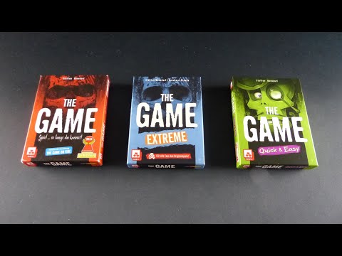 kooperative Kartenspiele - "The Game" Spielversionen im Vergleich