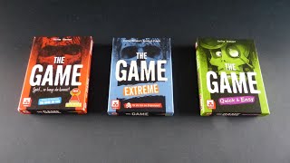 kooperative Kartenspiele - "The Game" Spielversionen im Vergleich